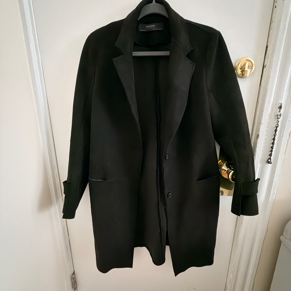 Zara Black Trench Coat